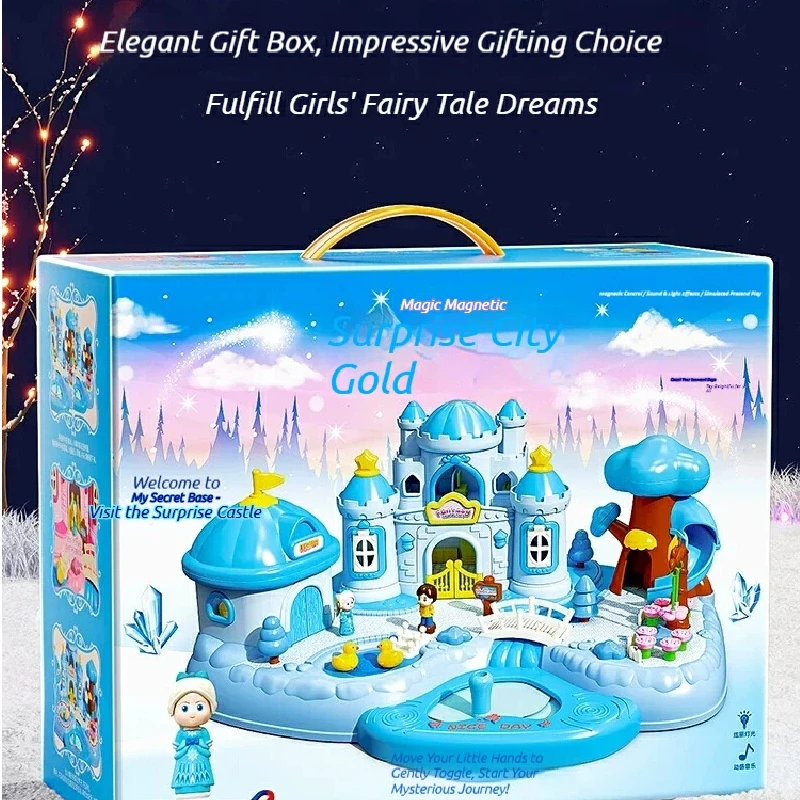 자석 조립식 마법 공주 성 집 장난감 세트 - 소녀들을 - Kids Toys 3 Year Old 리뷰 및 가격