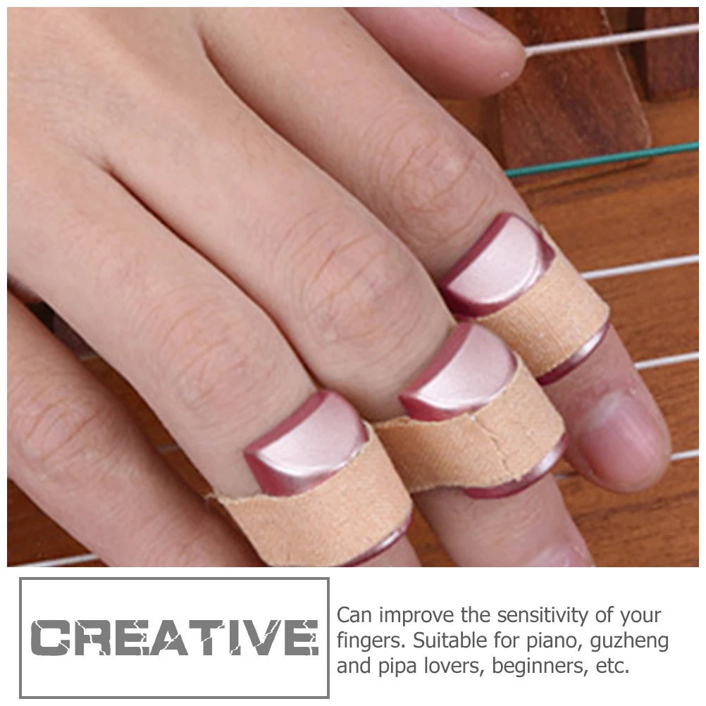 

4 Pcs Finger Trainer Instrument Training Tools Exerciser Piano Trainers Guzheng Parts Hand