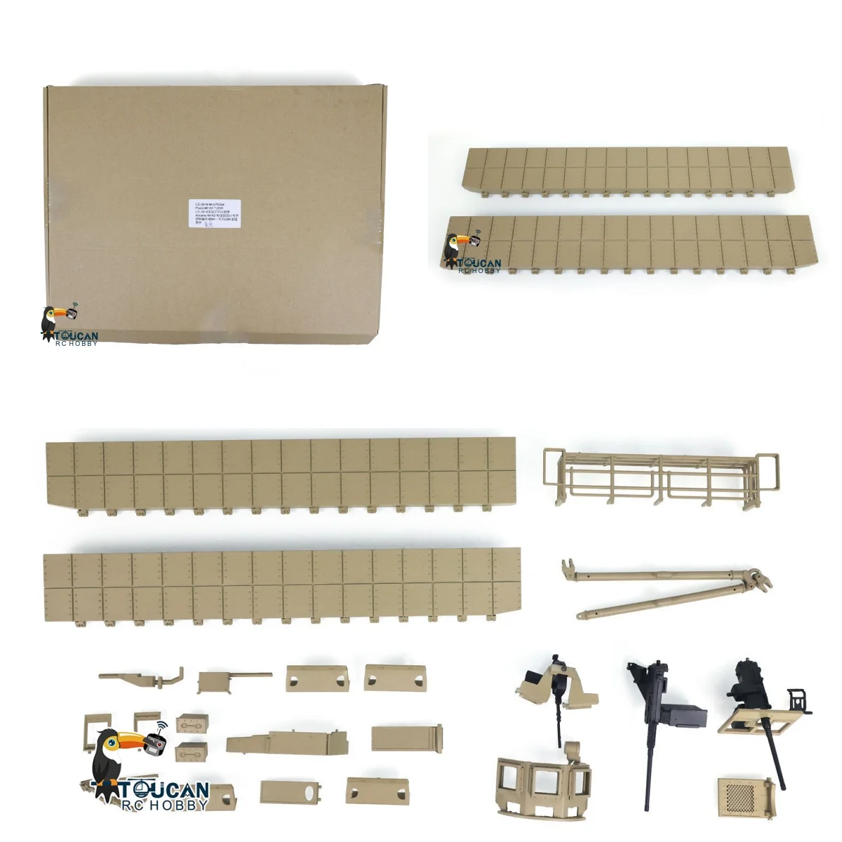 

Металлические абрамы M1A2 TUSKI, обновленная часть для пластикового резервуара Henglong 1/16 3918, высококачественное улучшение внешнего вида