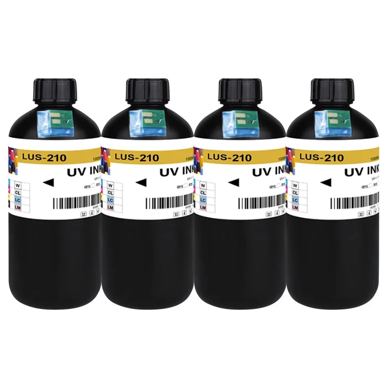 1L / 1000ML Replace Ink UV Ink Compatible for Mimaki LUS-210 UV Ink For Mimaki UJV100-160 with chips