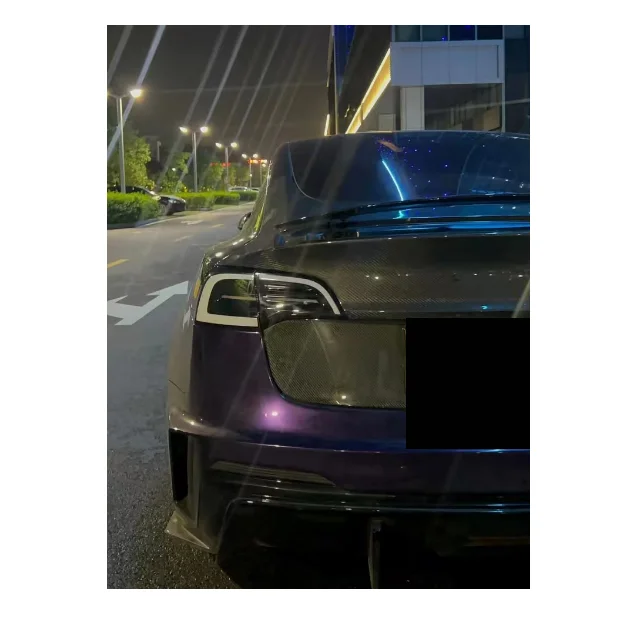 Yellow Turn signal Version Model 3y Venom Transparent Taillight Specially Customized