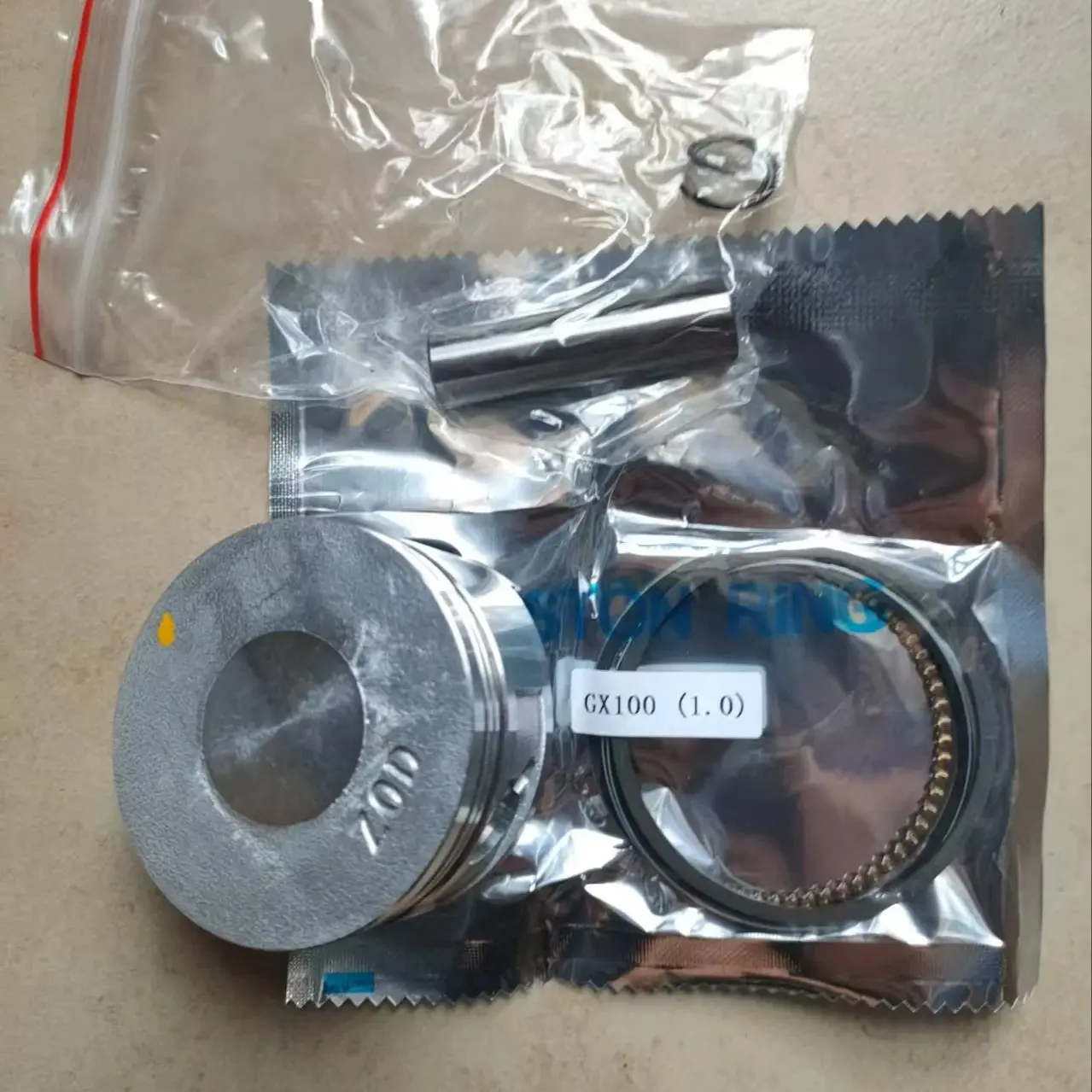 56mm Piston Kit for Honda GX100