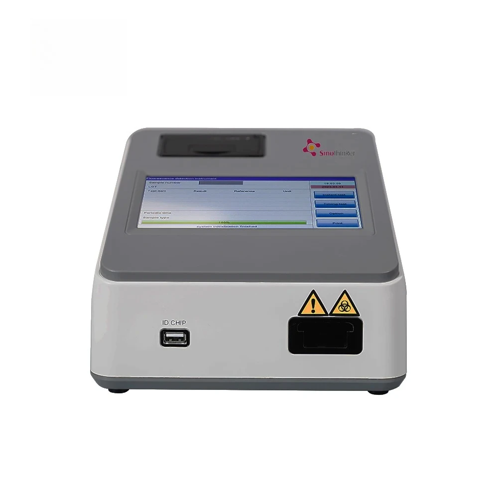 Nuevo Analizador de inmunoensayo POCT de bioquímica Sinothinker, máquina SK1000 POCT para pruebas de inmunoensayo