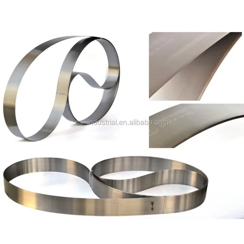 Tannery usando lâminas de faca de banda para corte de couro para máquina de divisão 2662*50*0.6 10 unidades/caixa