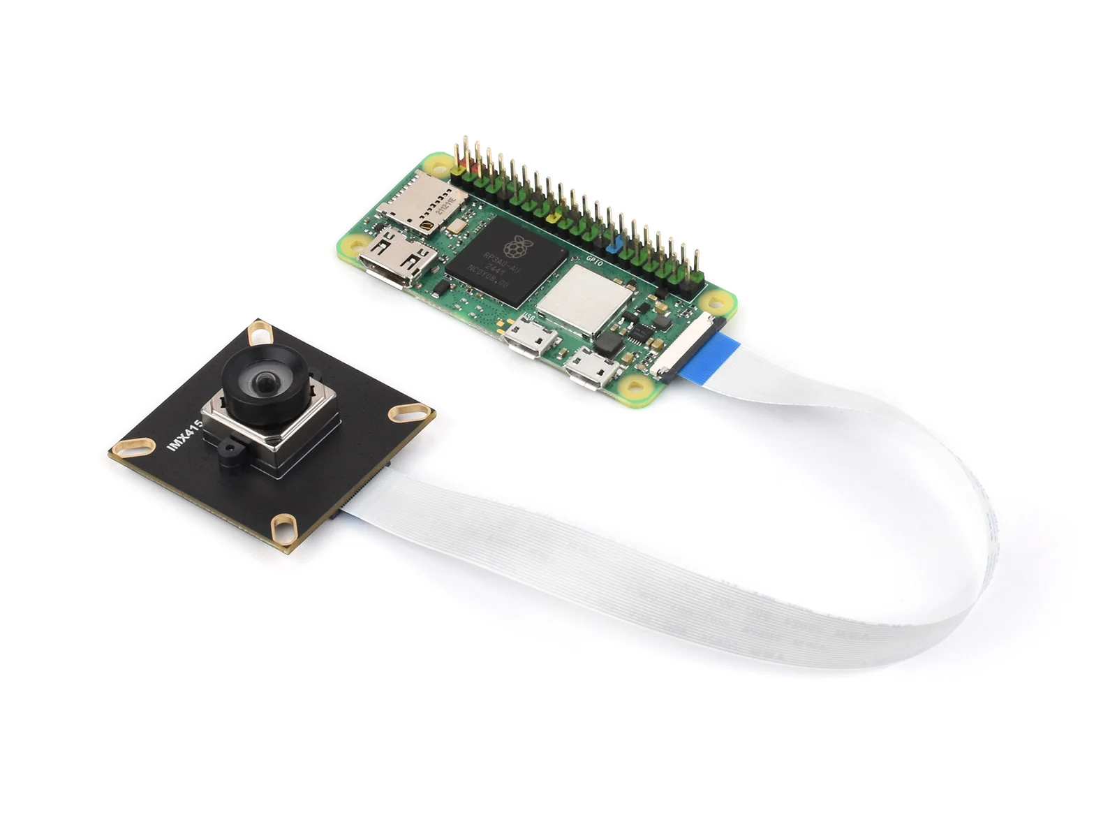 Waveshare IMX415 8MP MIPI Camera Module, Autofocus, 95.5° D-FOV, Distortion-free, Supports Raspberry Pi 5 / 4B / 3 / Zero - view 5