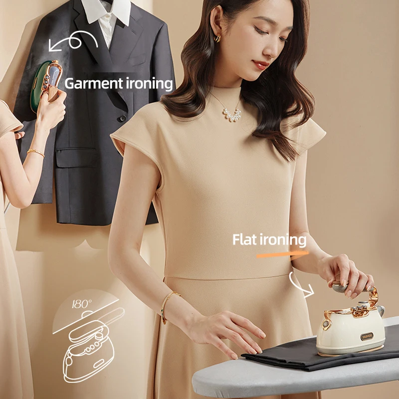 1200 واط يده البخار الحديد الكهربائية آلة تنظيف الملابس بالبخار آلة معلقة المحمولة طوي الملابس مكوّاة المنزل السفر 220 فولت