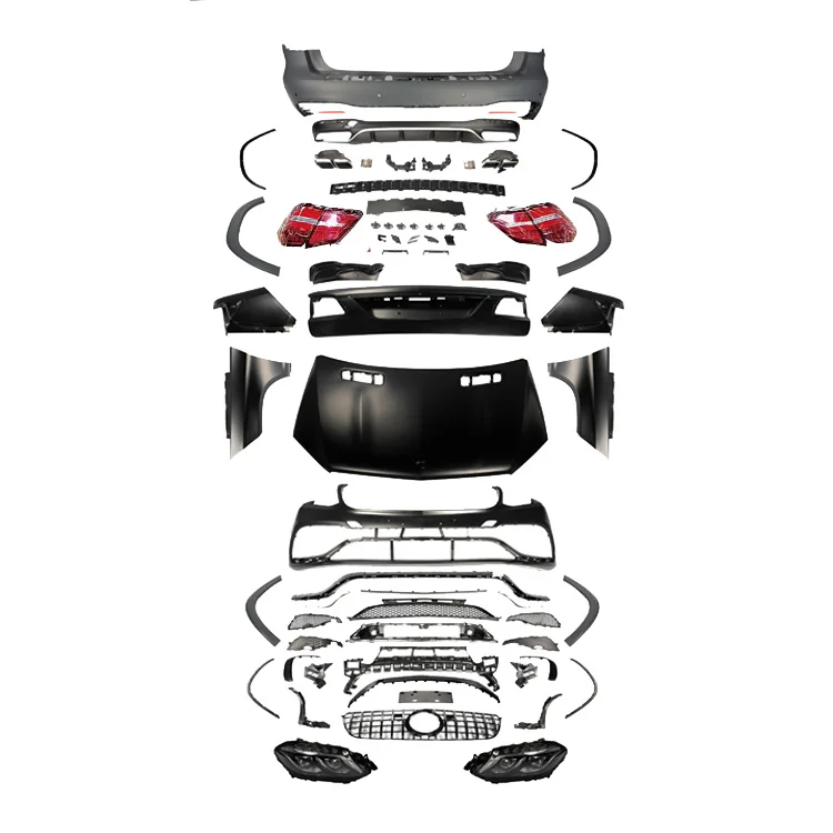 New High Quality X164 Upgrade Front Bumper Kit for Mercedes-Benz GL-Class Bolt-On Plug and Play