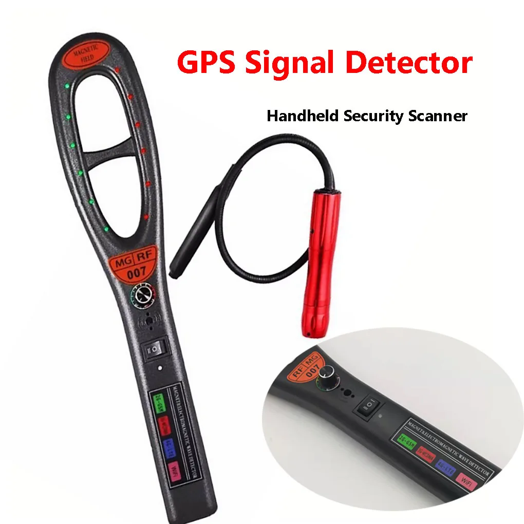 New Raksa 021 Handheld Security Scanner Wireless Car GPS Signal Detector Anti Eavesdropping Device Detector for Privacy Security