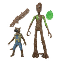 17CM Movie Groot Rocket Guardians of the Galaxy Figurine Doll Star-Lord Quill Gamora Superhero Action Figure Model Toys For Kids