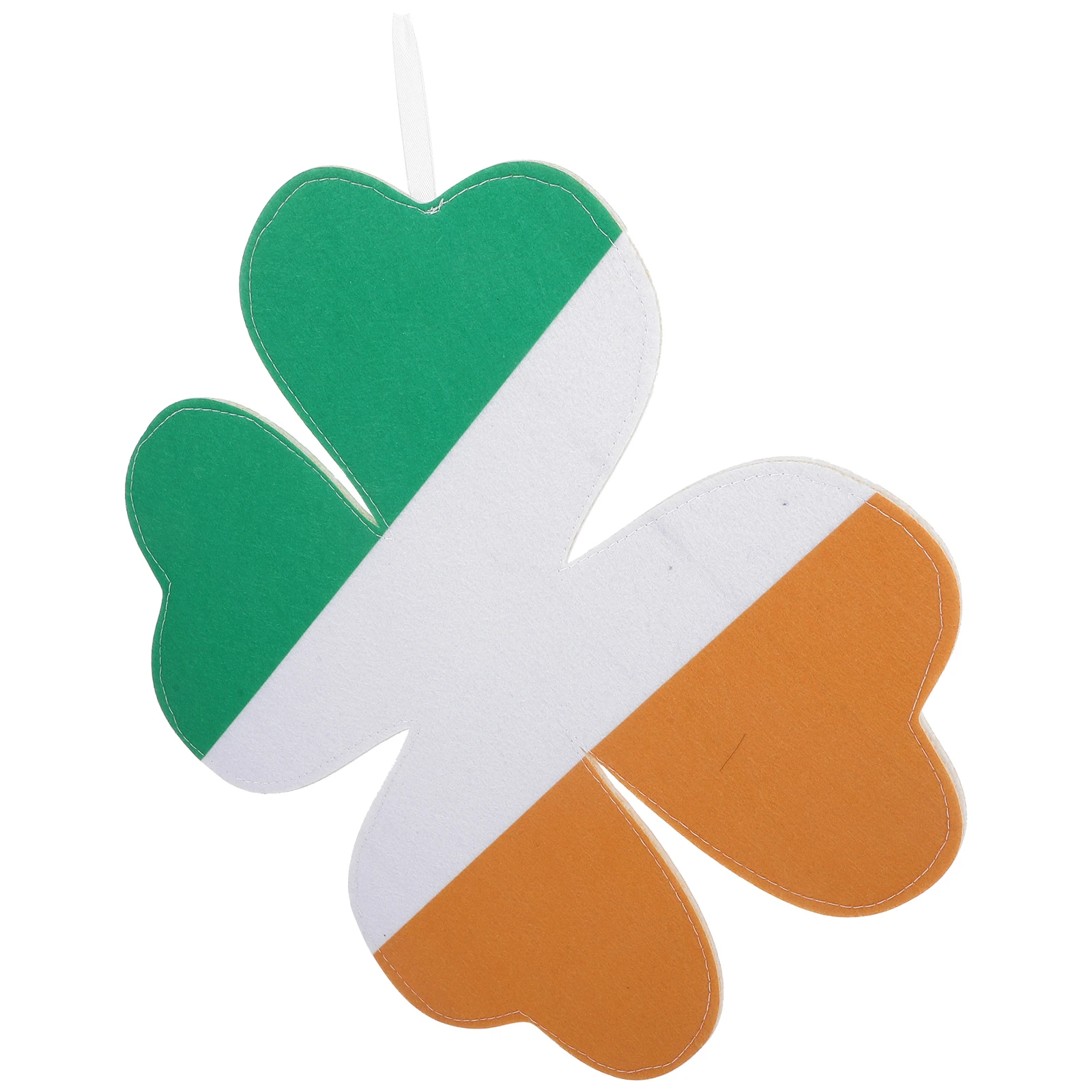 

St Patricks Day Double Sided Printed Shamrock Decorative Outdoor Yard Decoration Cloth Material Durable Banners St Patricks