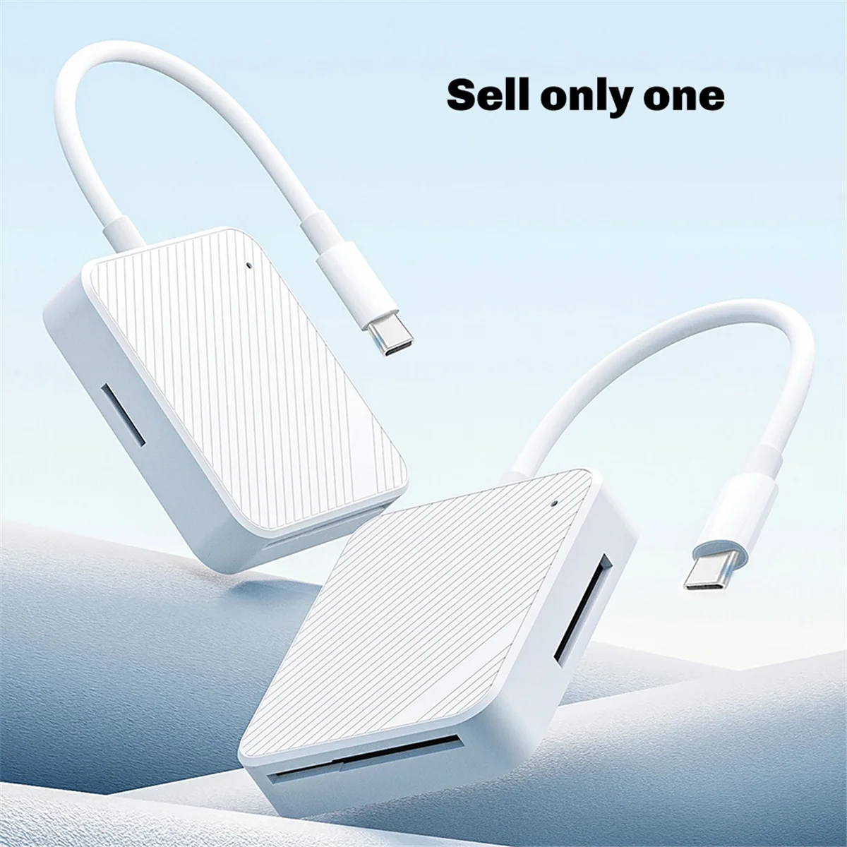 A56XQ 4 in 1 메모리 카드 리더 어댑터 유형 C USB-C 스마트 미디어 OTG M2 SD SM XD 카드 리더기(안드로이드 액세서리용)