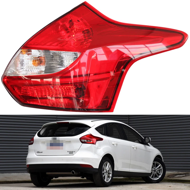 For Ford 2012-2015 new Focus auto parts two cars taillight cover rear bar light turn signal light housing