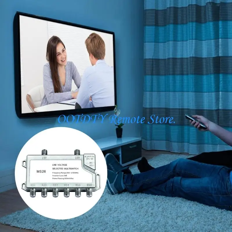 Premium Metal Construction Satellite Switcher For Seamless Routing