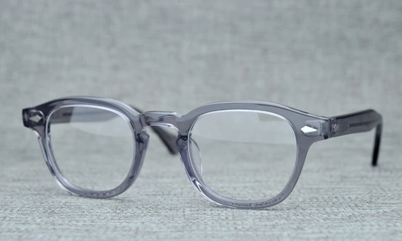 Lemtosh Lesebrille für Herren und Damen, Luxusmarke, Vintage-Acetatrahmen, Johnny Depp Presbyopie-Brille, Dioptrien +1,0 +2,0 +4,0 – Detail 30