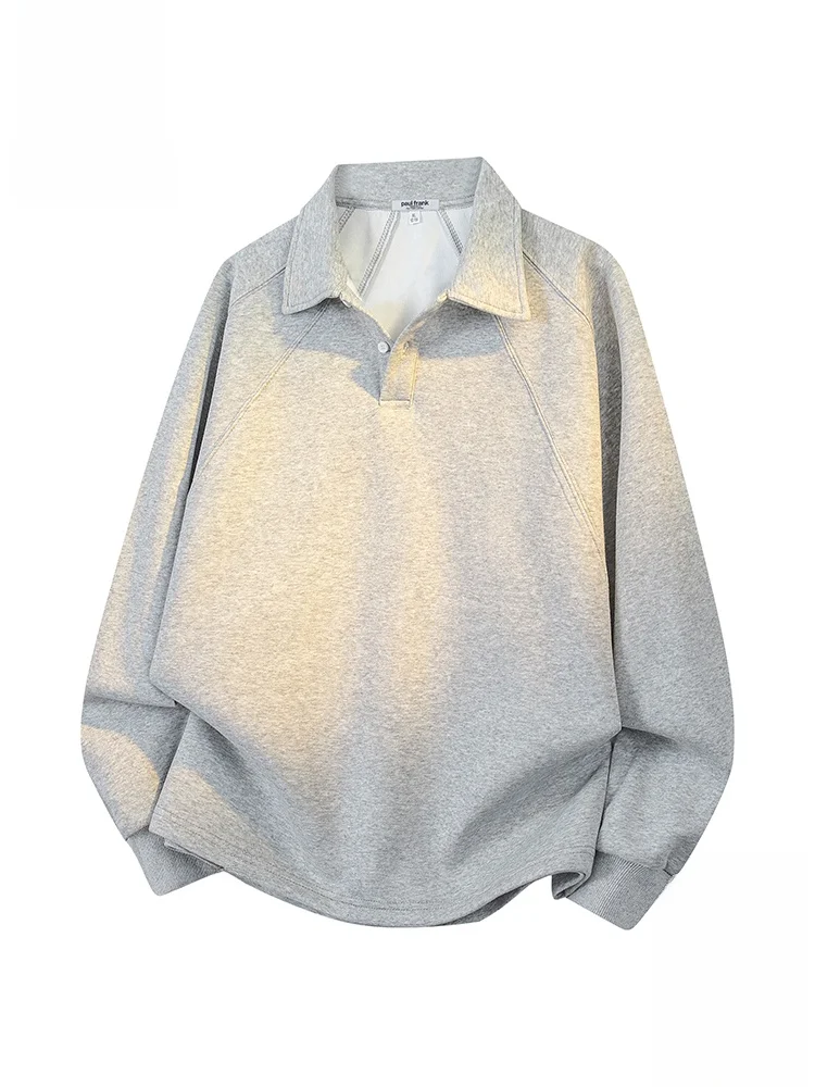 

PaulFrank Loose Fit Ne Sweatirt for Men Autumn Casual Faion Couple Outerwear Big Mouth Monkey Comfortable Cotton B...