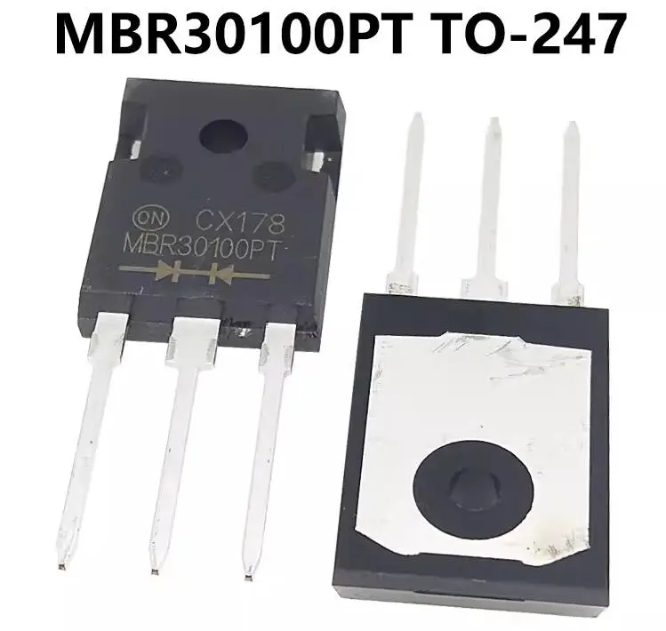 (10PCS)MBR30100 brand new original MBR30100CT TO-220 Schottky rectifier diode 30A 100V TO-247 MBR30100PT