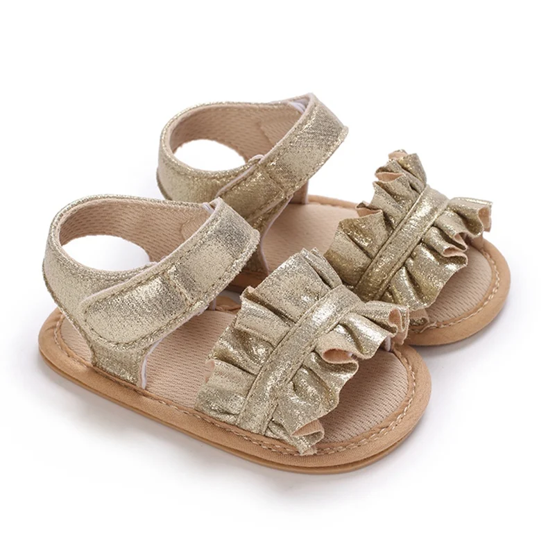 

Baby Summer Sandals Infant Boys Girls Beach Shoes Non-Slip Rubber Sole Toddler First Walker Newborn Crib Shoes