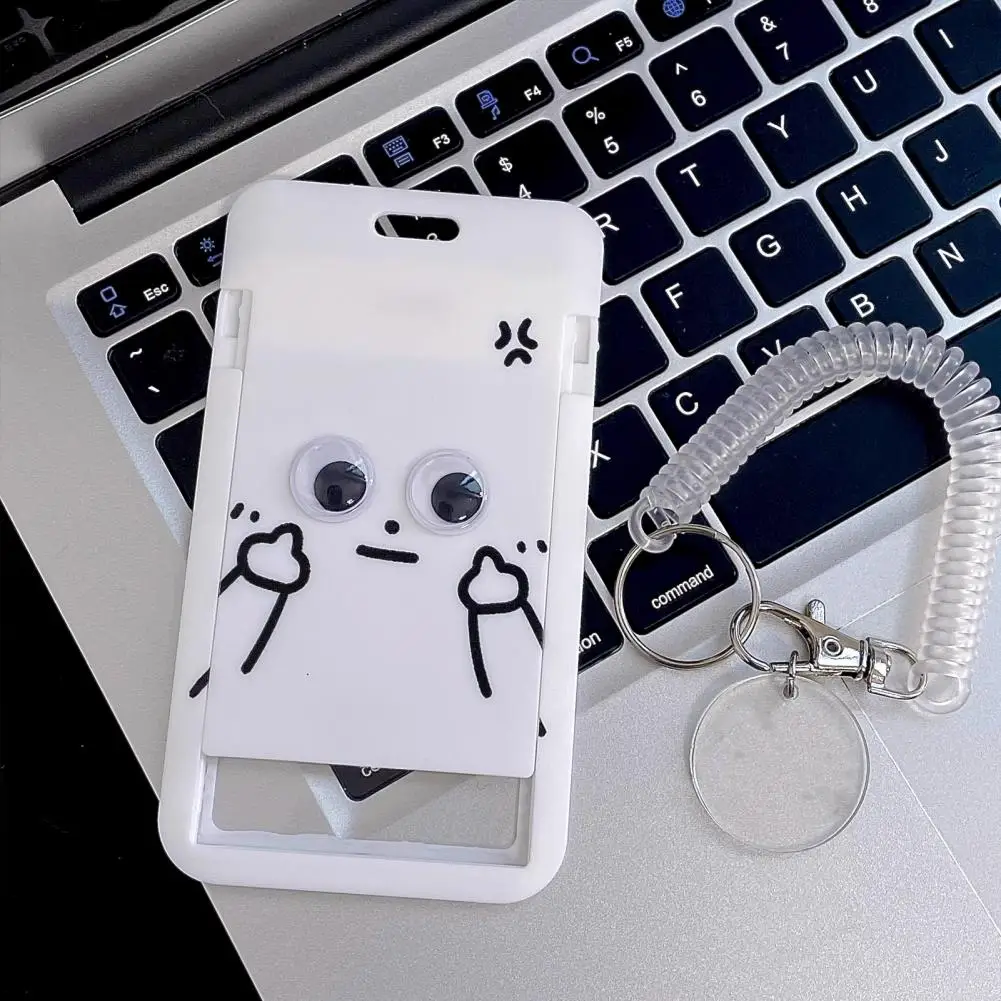 Универсальный стильный держатель для карт для студентов, профессиональный аксессуар для игр с элегантными пластиковыми рукавами