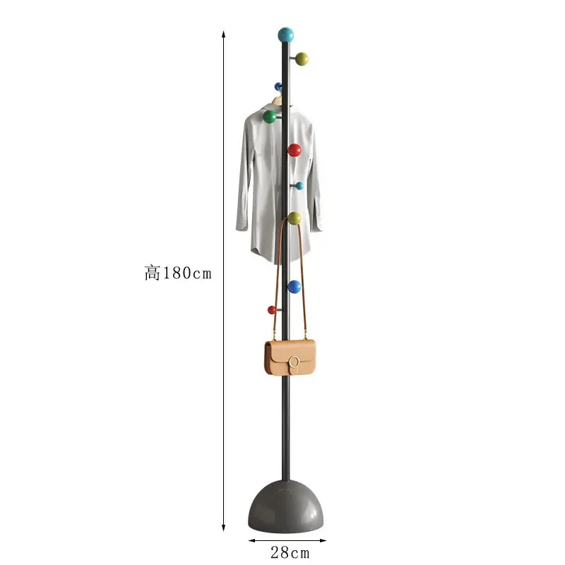 Nordic Wind Province Space Landing Rack For Clothes Minimalist Bedroom Bedside Clothes Hangers Advanced Sense Home Furniture