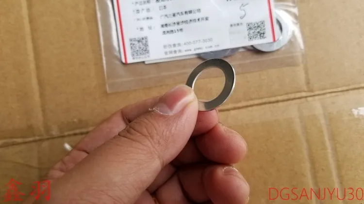 PAJERO V73V77V97V93V87 PAJEROSPORT GASKET,ENG OIL PAN DRAIN PLUG D=14 MF660035 1pack5pcs GENUINE