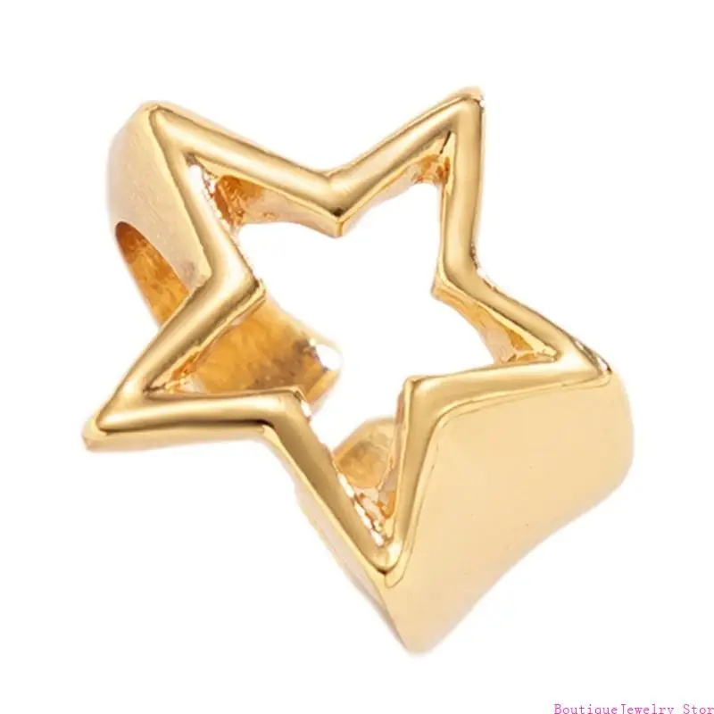 E1PE Vintage Geometric Accessory Beautiful Lady Silver/Gold Fashionable Rings