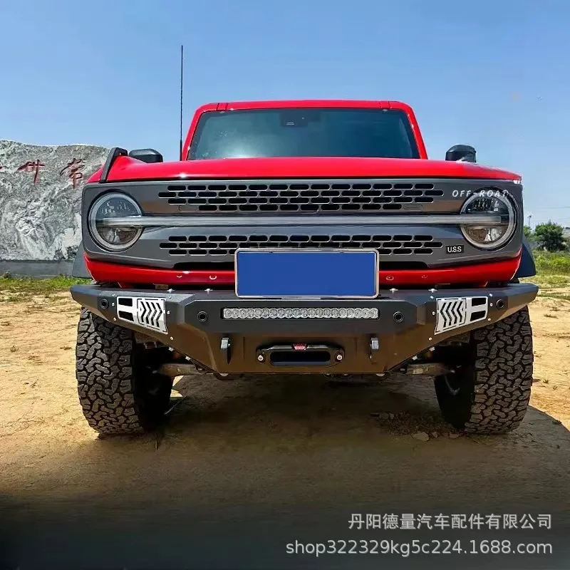 

Трансграничная подходит для передних баров Ford Bronco 21-23, бамперов Ford Bronco, передних бамперов Bronco
