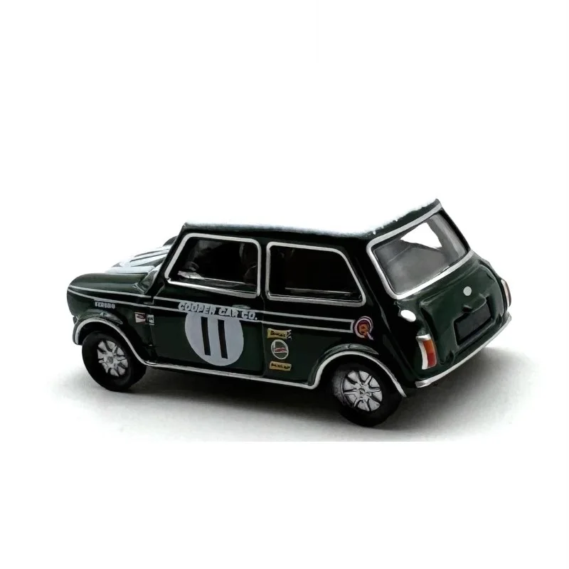 Oxford 1:76 Mini Coo-Pers 1968 Groen Diecast Simulatie Model Auto 'S Speelgoed