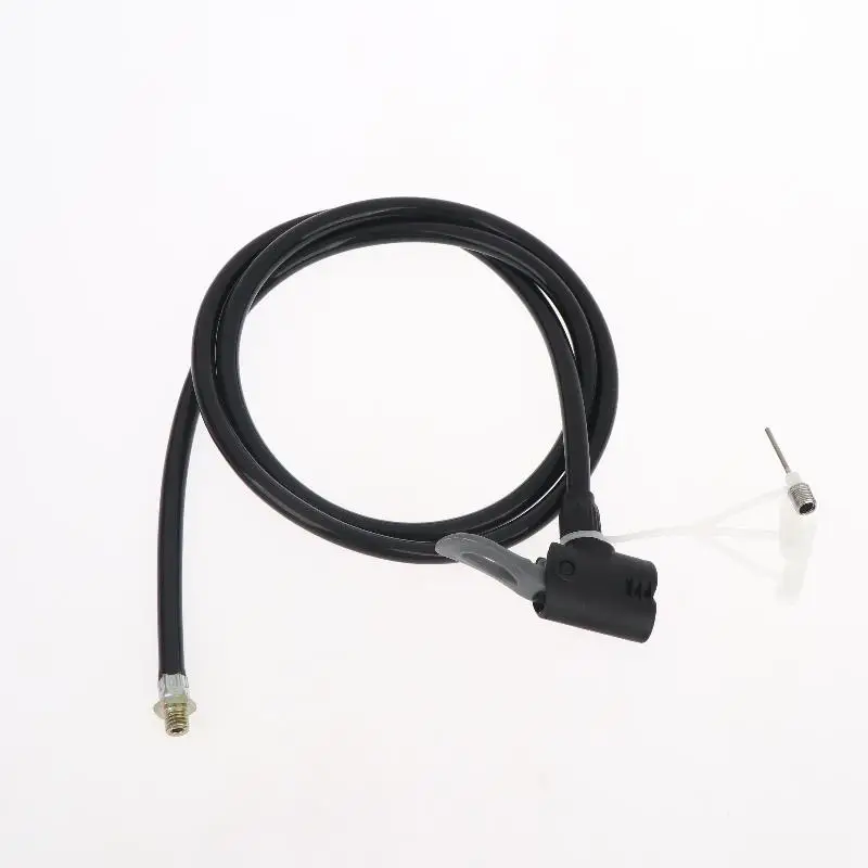New Bike Inflator Extension Tube Pressure Resistant 100cm Universal Fit Adapter for Road Mountain Bike Tire Inflation