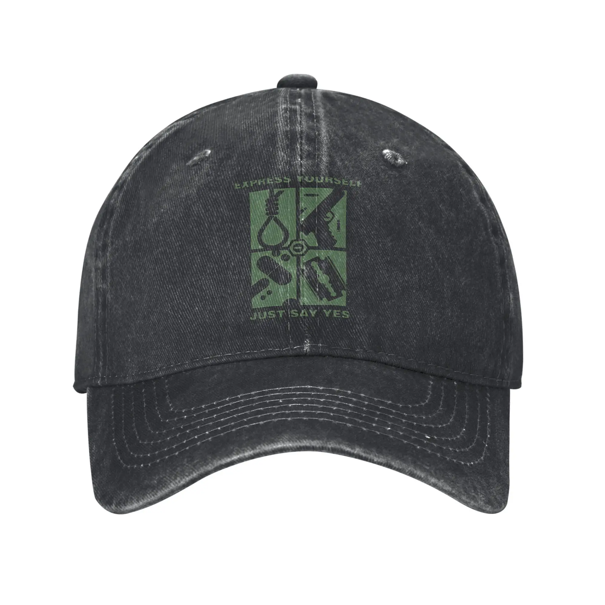 

Бейсбольные кепки Type O Negative Express Yourself, унисекс, потертая хлопковая шляпа Snapback, регулируемые шапки для путешествий на открытом воздухе, рок-группа