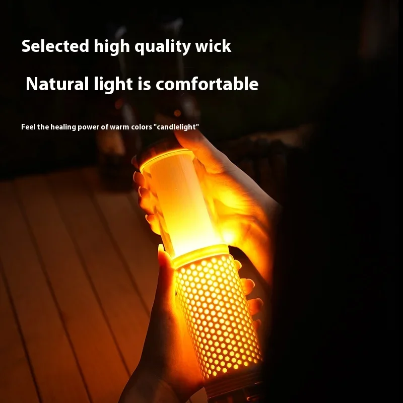 Lampe de camping rétractable portable multifonctionnelle, longue durée de vie de la batterie, point culminant extérieur