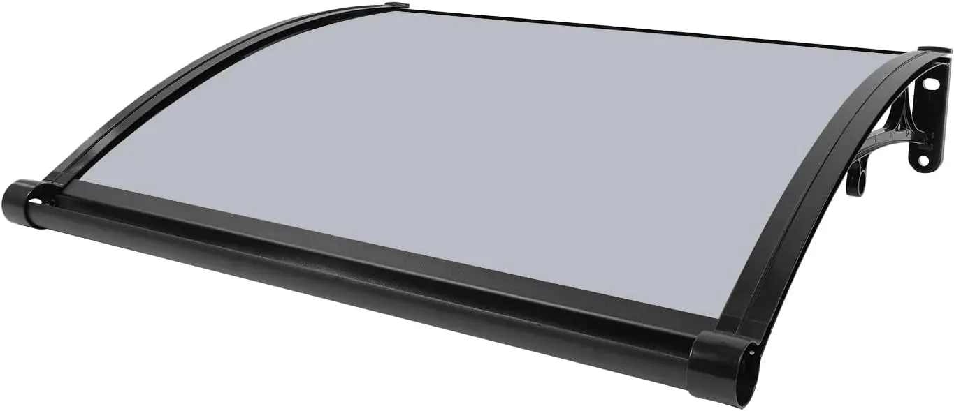 Window Awning Door Canopy, Rain Cover For Doors And Windows Front Door Canopy Overhang Awning With Bracket For Sun Shutter, Uv,