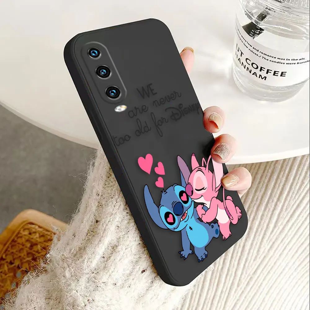 Disney Stitch Angel Telefoonhoesje Voor Infinix Hot 10 11 10S 11S 12 20S 30i 30 9 Play Noot 10Pronfc 11 12 G88 G 96X680X682 10T 5G