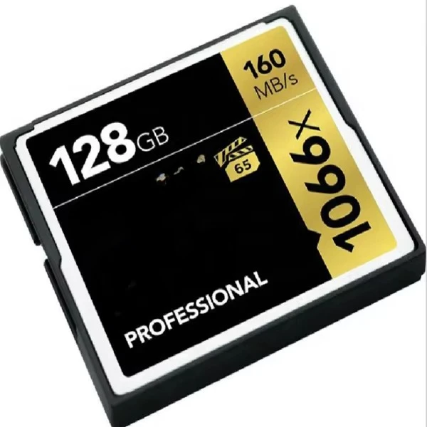 

Профессиональная карта памяти Flash CF емкостью 128 ГБ, 1066X, 160 МБ/с