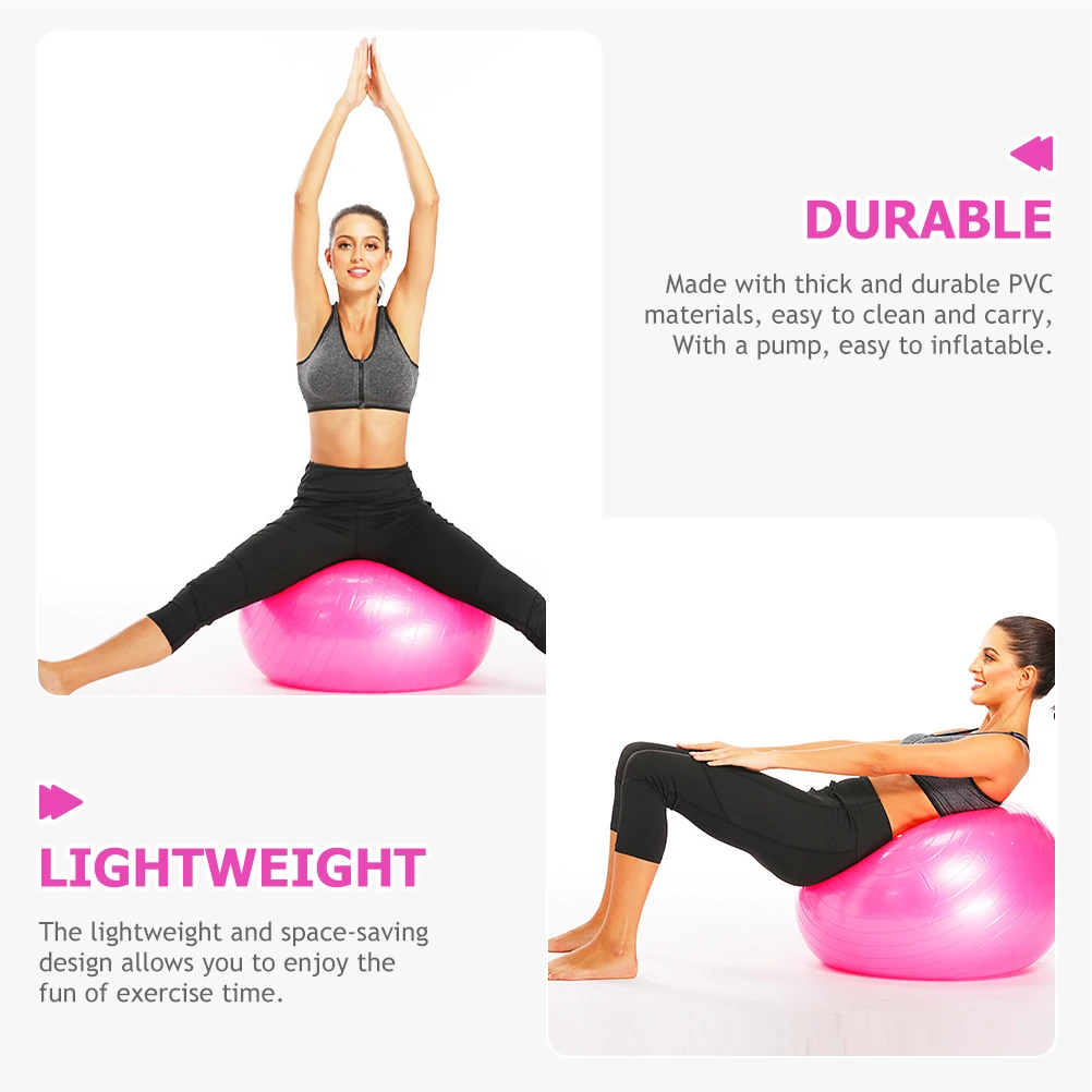 

Pregnancy Gym PVC Workout Balls For Exercise Nonslip for Exercise Balls Birthing Safe Mothers Workout Fitness