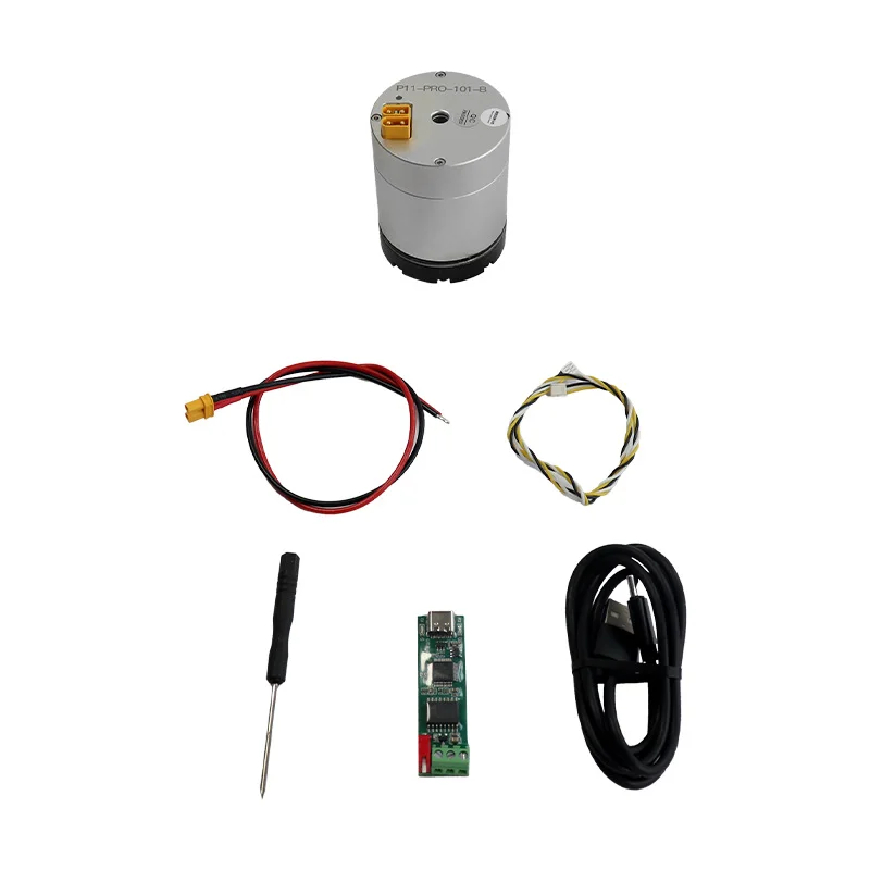 

Bionic Humanoid Robot Motor Harmonic Actuator Integrated with BLCD Motor Absolute Encoders and Controller for Robot Joints