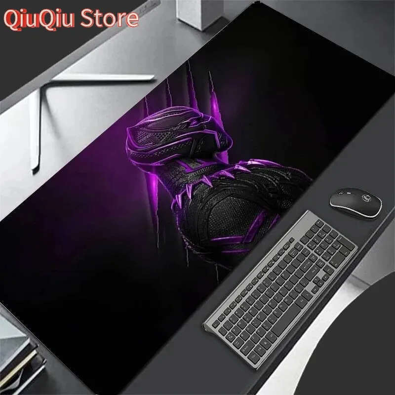 

Коврик для игровой мыши, большой геймерский коврик для клавиатуры, стол, черная пантера, коврик для мыши, резиновый коврик для мыши Tapis Souris, игровой ноутбук, ПК, коврик для мыши