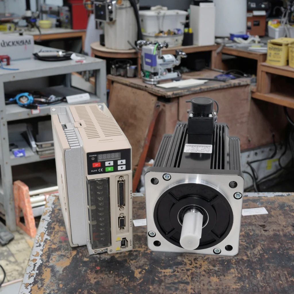 China Supplier High Torque Precision 110mm Nema42 3000Rpm 220V 1.5Kw Ac Servo Motor and Driver With Cheap Prices