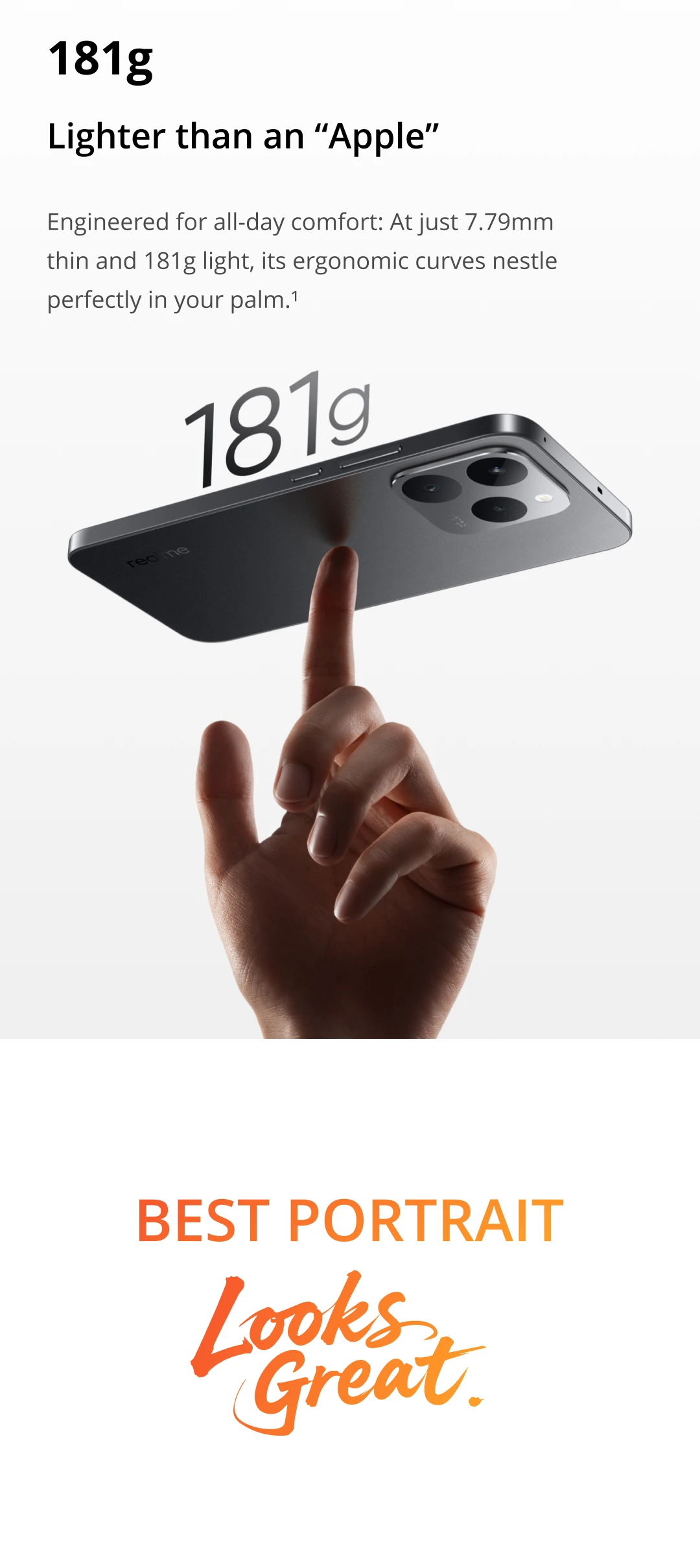 realme 15T 5G Smartphone NFC Dimensity 6400 Max Chipset Dual 50MP Cameras 6.57" 120Hz AMOLED Display 7000mAh Battery 60W Charge