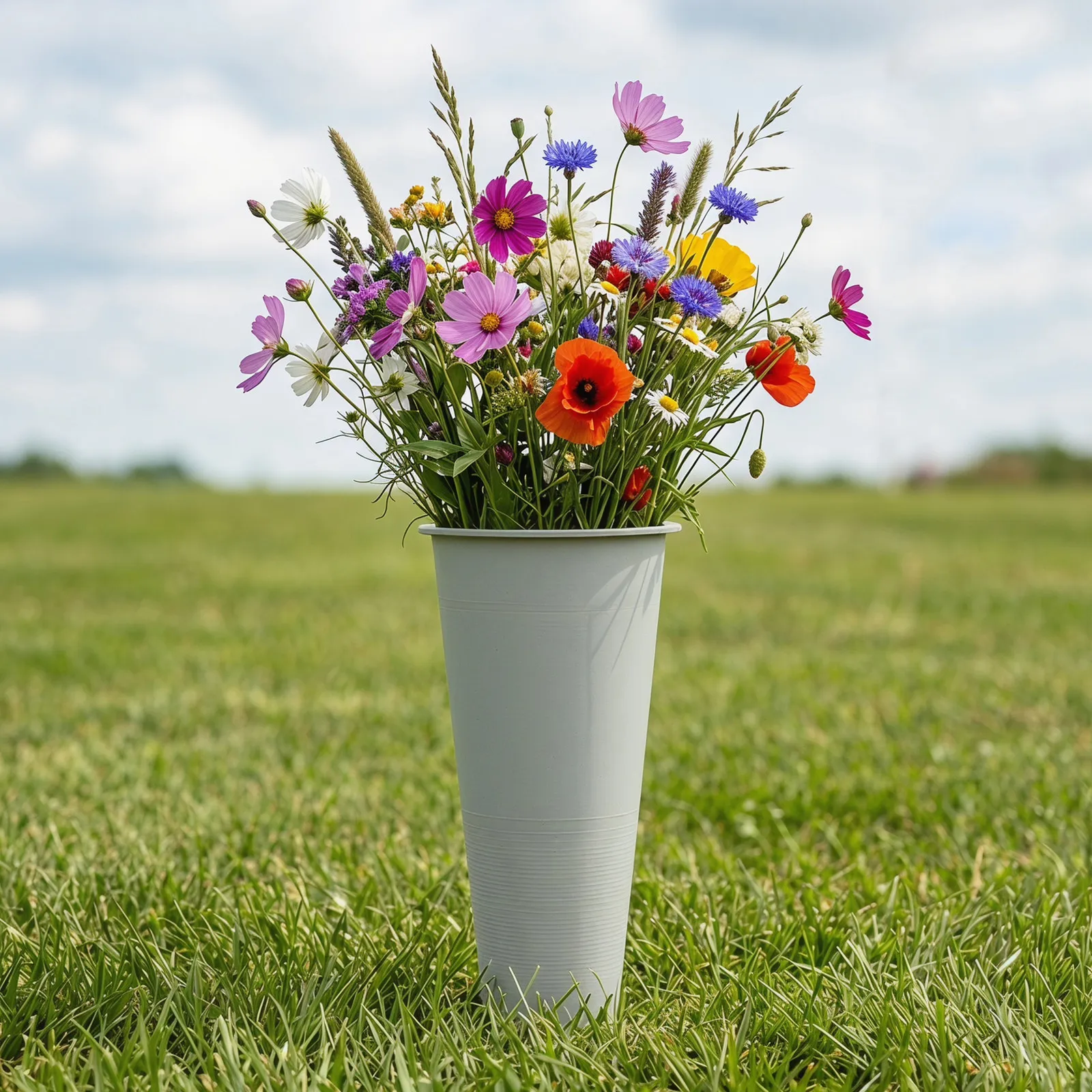 12Pcs Plastic Cemetery Flower Vase Stable Memorial Floral Holder for Funeral Gravesite Grave Decorations Outdoor Use