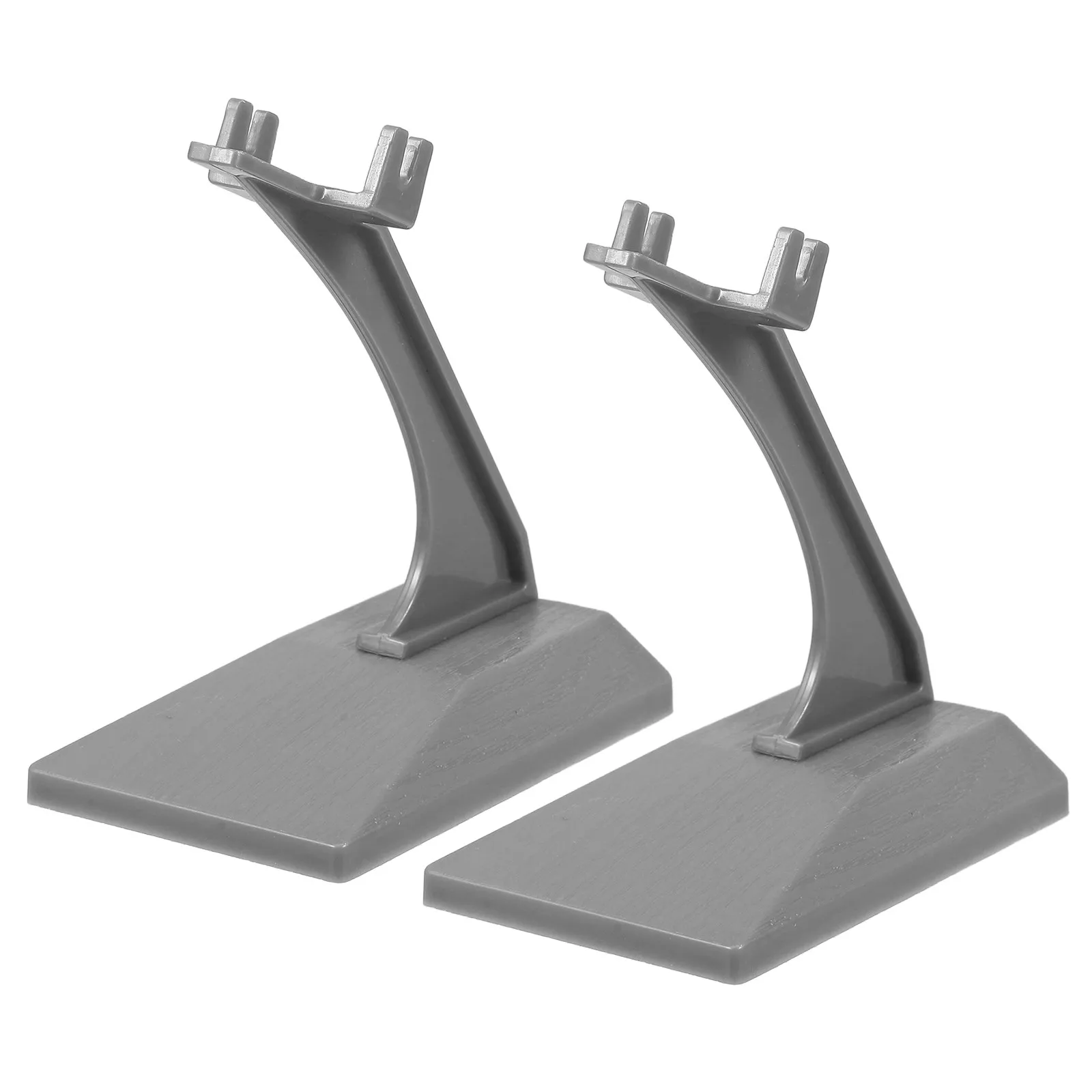 2Pcs Aircraft Models Stand Sturdy Plastic Desktop Display Rack Airplane Decor Holder Aircraft Models Stand Support Base