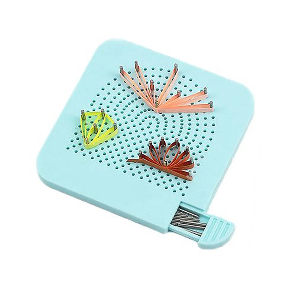 Paper Quilling Board Paper For Art Teacher Tool Mini Drawer Storage Crafting Winder Card Making