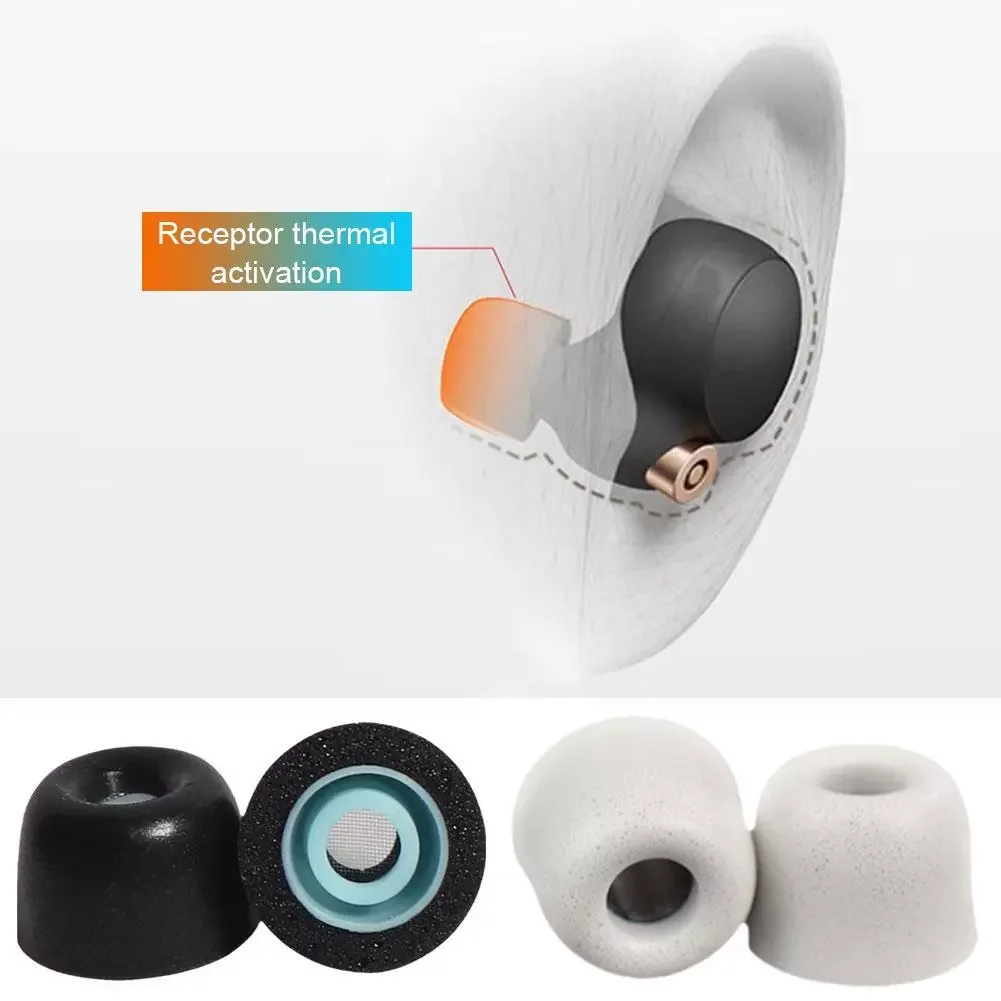 Embouts d'oreille en mousse à mémoire de forme pour Sony, écouteurs de protection en silicone intra-auriculaire souple, Wf-1000xm4 WF-1000XM3, remplacement des oreillettes, 1 paire, 2/3 paires