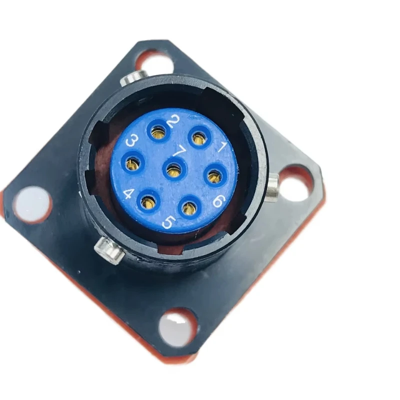 Y11 series circular electrical connector Y11X-1007ZK10 plug male and female aviation connector socket connector assembly