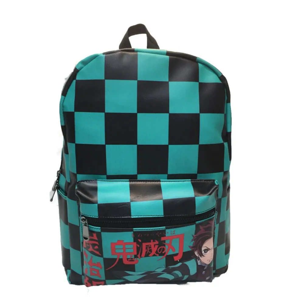 Demon Slayer Anime Peripherals Student Large Capacity Waterproof Lightweight Backpack Multiple Pattern Choices Kids Bag in Stock