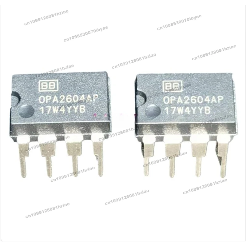Suitable for OPA2604AP Brand New Original Thailand Origin Genuine Fidelity Dual Op Amp Imported PDIP-8 Straight Prong