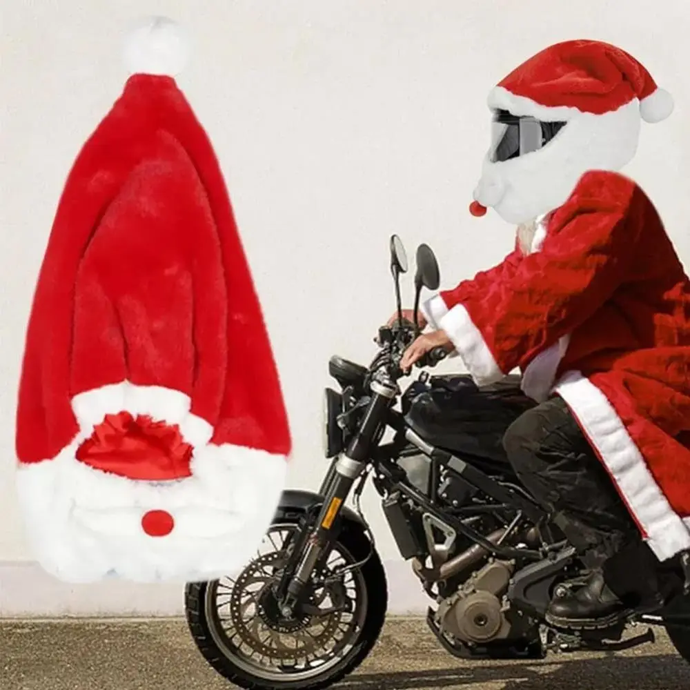 New Halloween Pumpkin Motorcycle Helmet Cover Cartoon Christmas Full Face Helmet Protective Cover Motorcycle Helmet Accessories