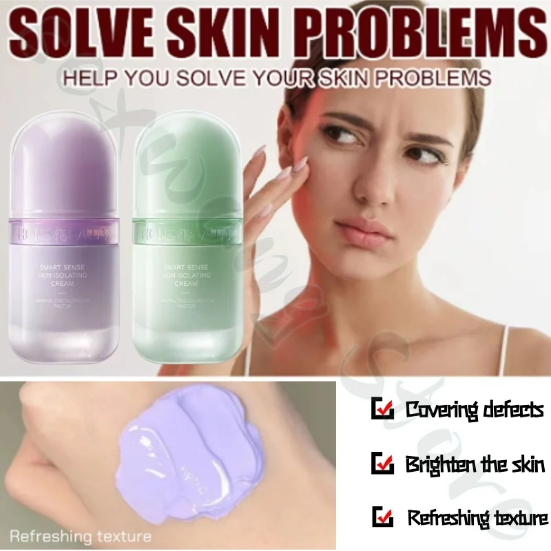 30g makeup front milk concealer cream three-in-one texture moisturized and transparent invisible pores to improve dull skin