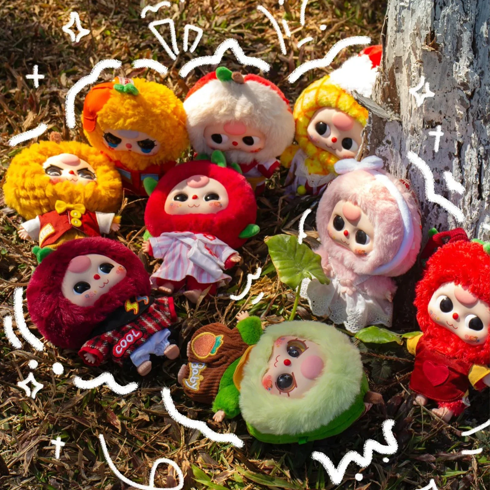 

Baby Three Blind Box Proessional Dreamer Series Cute Plush Doll Desk Decor Backpack Pendant Trendy Play Blind Box Plush Toy Gift