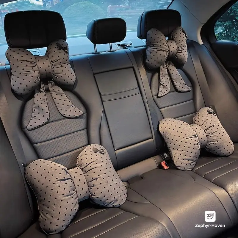 Gray Cushion Cute Car Pillow General Motors Neck Pillow Fashion Personality Cushion