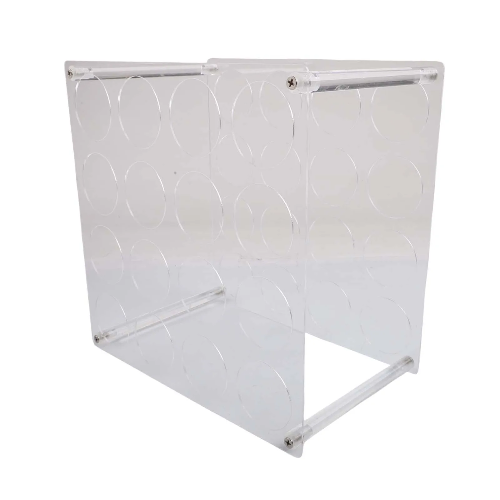 Vinyl Roll Storage Rack 16 Holes for acrylic Storage Rack Easy To Disassemble Heavy-Duty for acrylic And Paper Storage